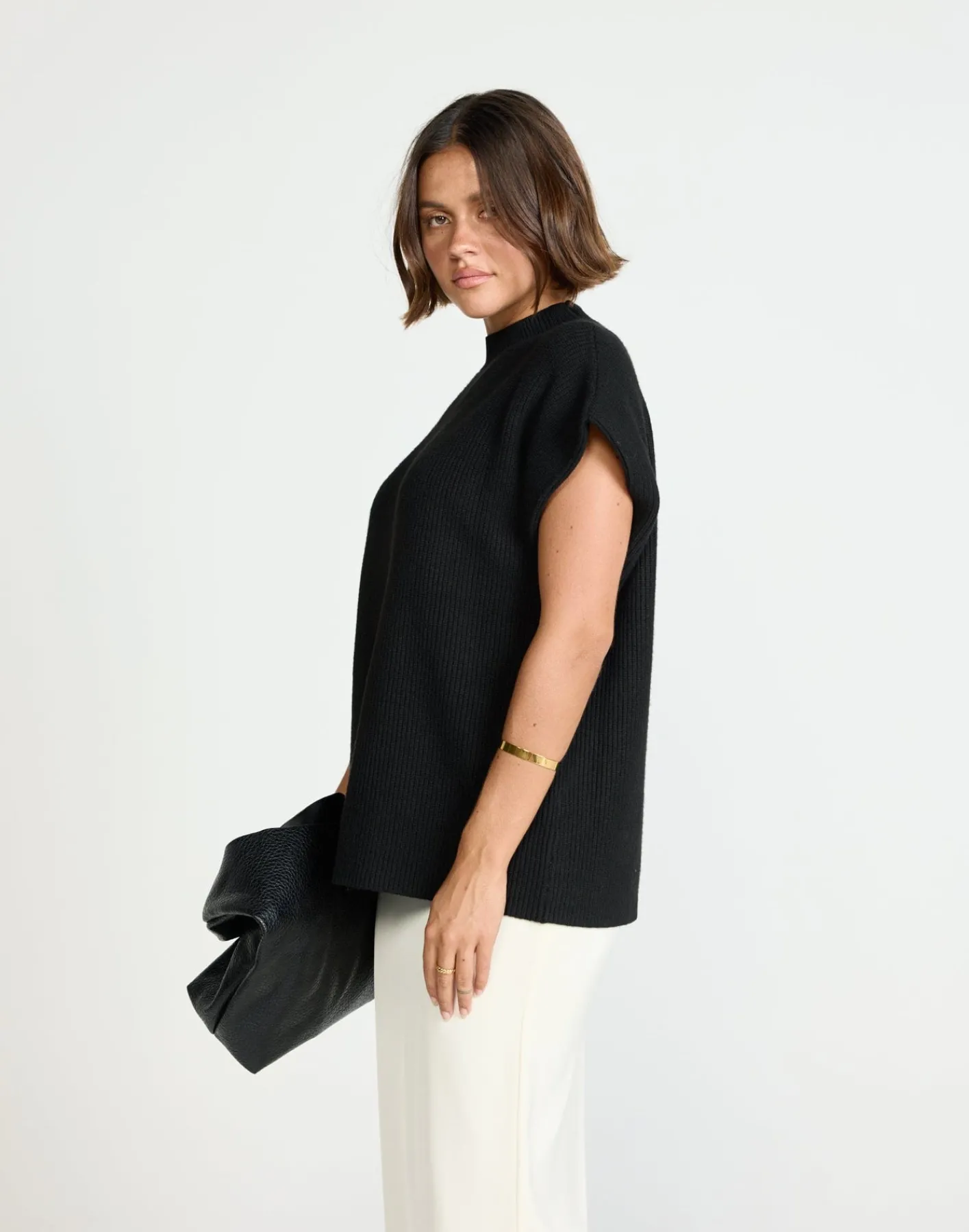 Riley Vest (Black)*CHARCOAL Clearance