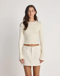 Riri Denim Mini Skirt (Desert Wash)*CHARCOAL CLOTHING Fashion