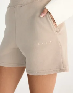 River Sweat Shorts (Stone)*CHARCOAL CLOTHING Clearance