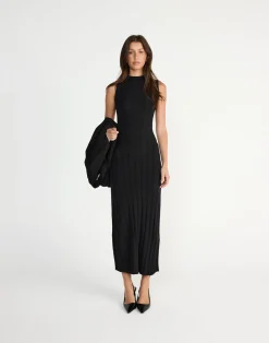 Robin Maxi Dress (Black)*CHARCOAL CLOTHING Clearance