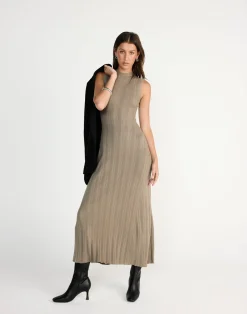Robin Maxi Dress (Dusty Olive)*CHARCOAL CLOTHING Sale