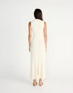 Robin Maxi Dress (Oat)*CHARCOAL CLOTHING Best