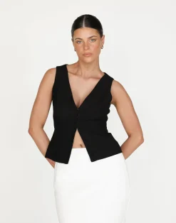 Roisin Top (Black)*CHARCOAL Outlet