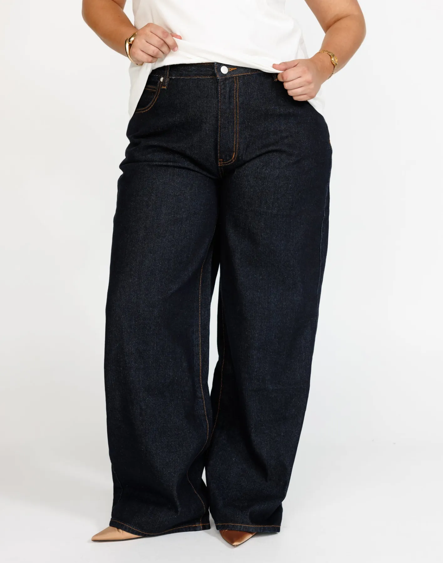 Roman Jeans (Midnight)*CHARCOAL Clearance