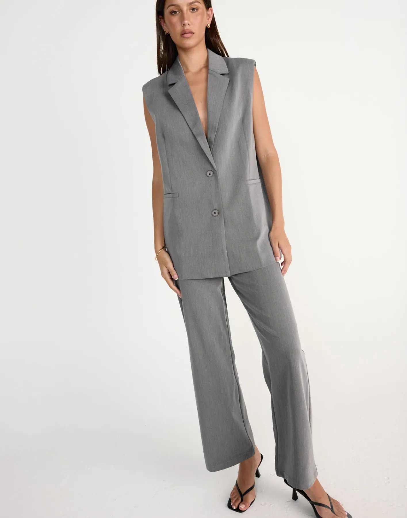 Rory Vest (Grey)*CHARCOAL CLOTHING Discount