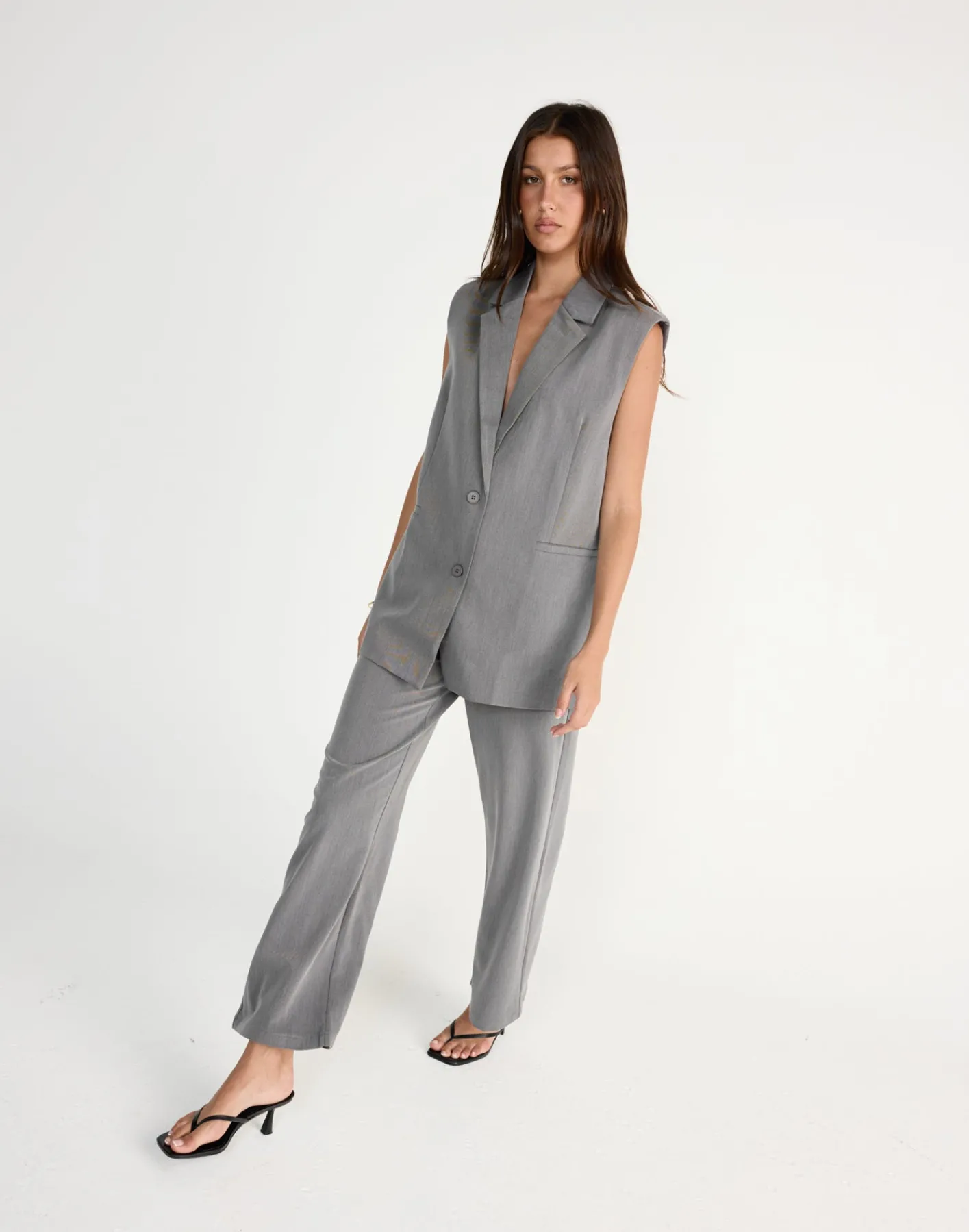 Rory Vest (Grey)*CHARCOAL CLOTHING Discount