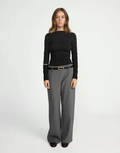Rosalinda Pants (Textured Slate)*CHARCOAL CLOTHING Online