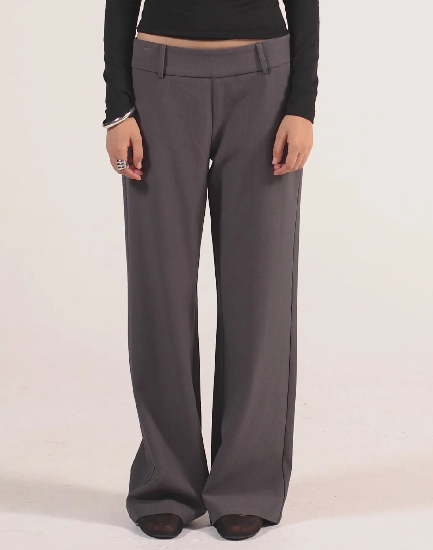 Rosalinda Pants (Textured Slate)*CHARCOAL CLOTHING Online