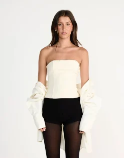 Roxanne Top (Cream)*CHARCOAL CLOTHING Fashion