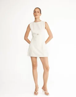 Rukaya Mini Dress (Oat)*CHARCOAL Online