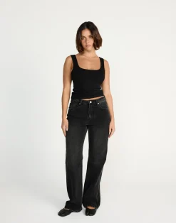 Ryan Jeans (Black Faded)*CHARCOAL CLOTHING Online