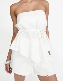 Ryder Top (White)*CHARCOAL Sale