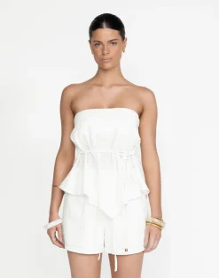 Ryder Top (White)*CHARCOAL Sale