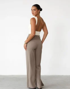 Sailing Away Pants (Mushroom)*CHARCOAL Best