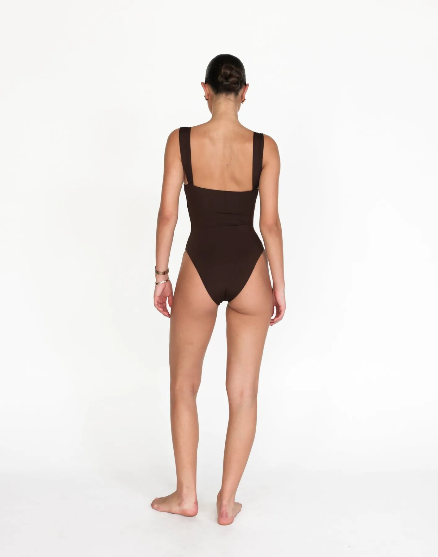 Salma One Piece (Chocolate)*CHARCOAL Sale