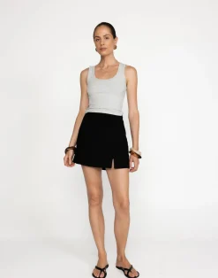 Sandra Mini Skirt (Black)*CHARCOAL Online