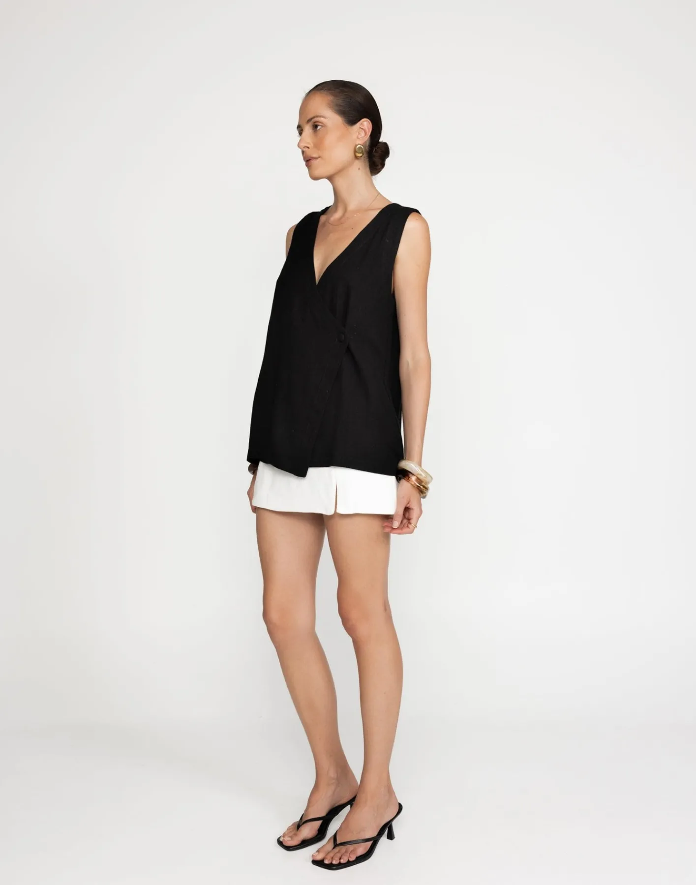 Sandra Mini Skirt (White)*CHARCOAL Online