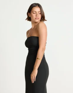 Sarie Maxi Dress (Black)*CHARCOAL Hot