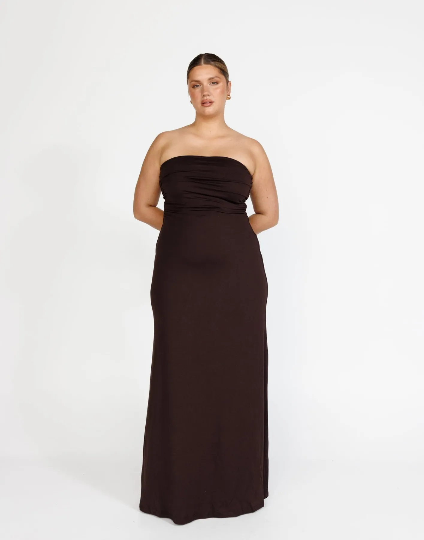 Sarie Maxi Dress (Chocolate)*CHARCOAL Hot