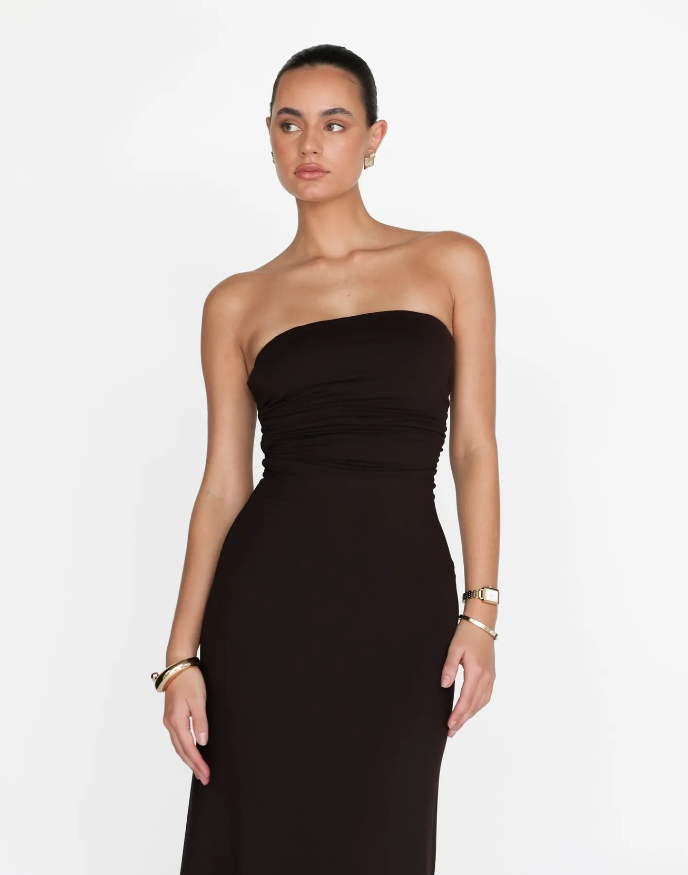 Sarie Maxi Dress (Chocolate)*CHARCOAL Hot
