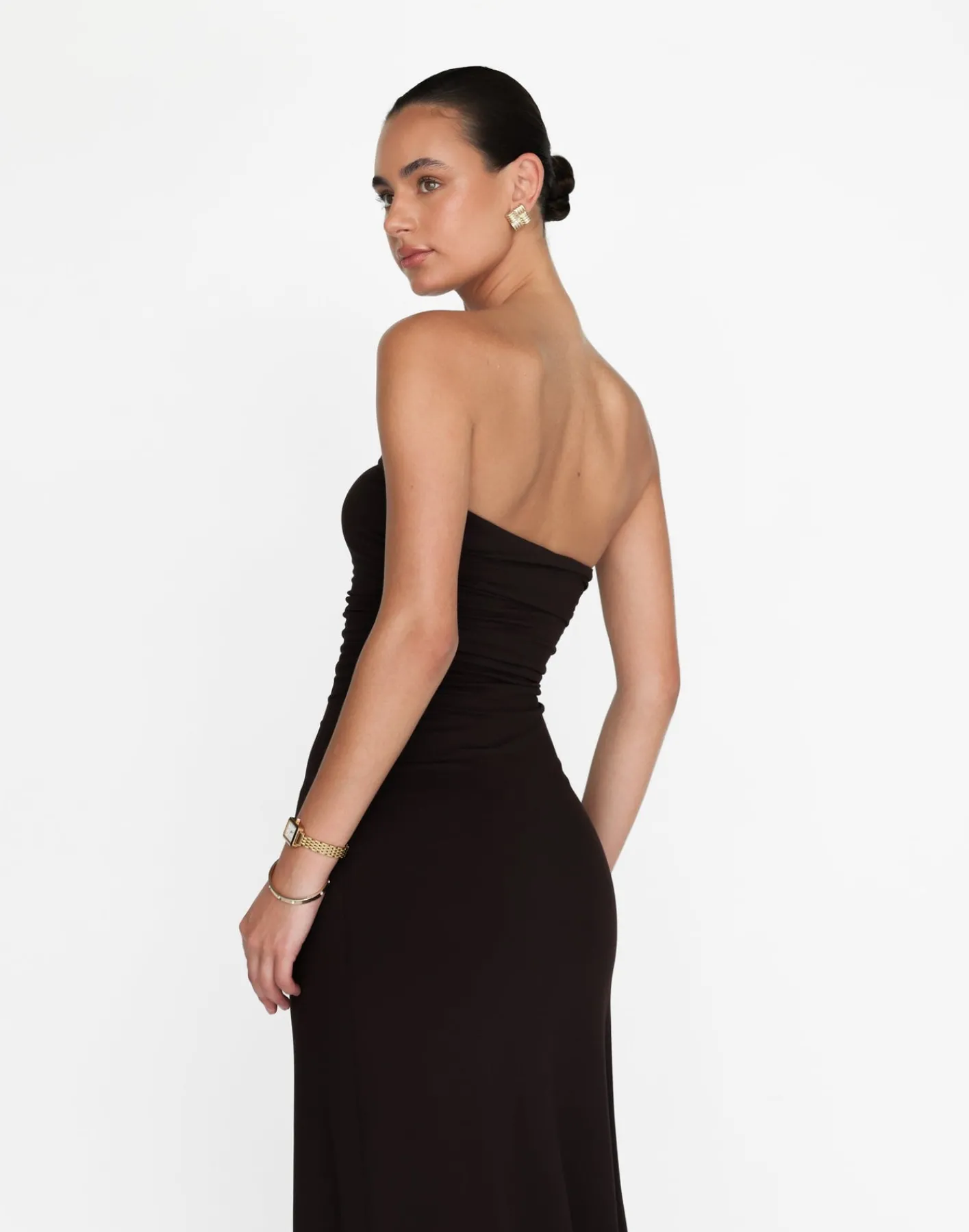 Sarie Maxi Dress (Chocolate)*CHARCOAL Hot