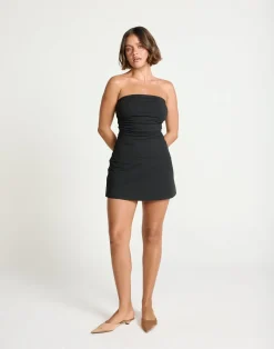 Sarie Mini Dress (Black)*CHARCOAL Best