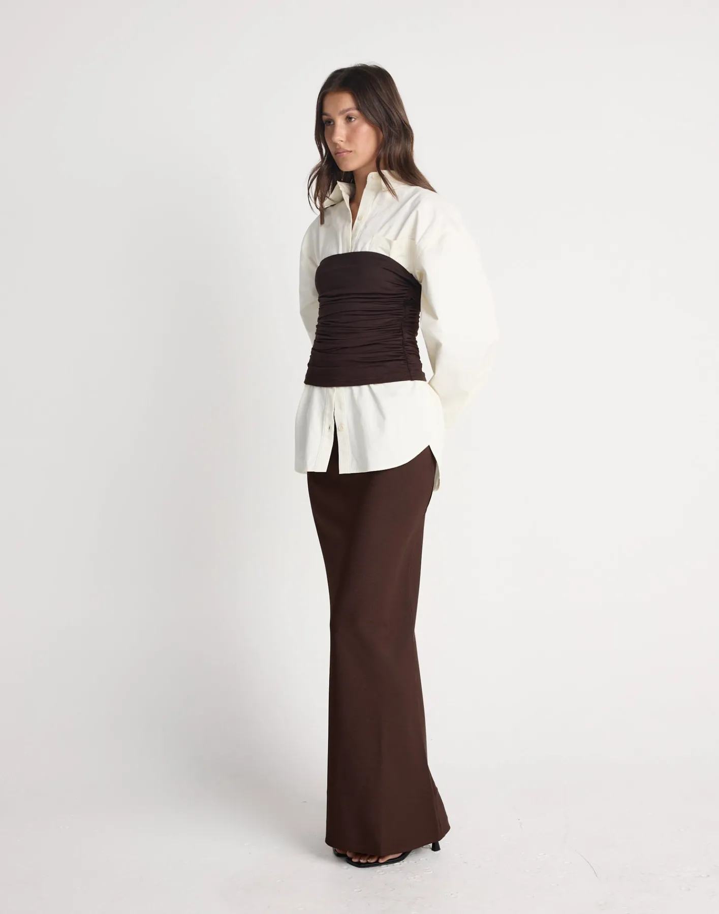 Sarie Top (Chocolate)*CHARCOAL CLOTHING Fashion