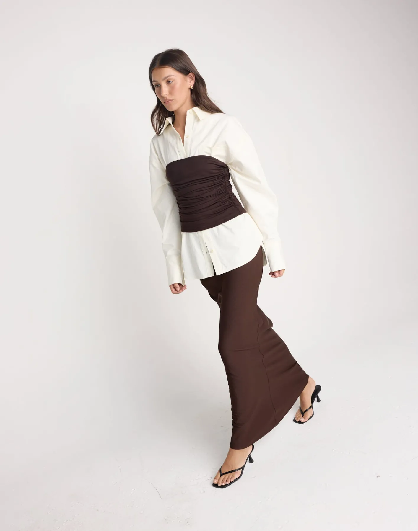 Sarie Top (Chocolate)*CHARCOAL CLOTHING Fashion