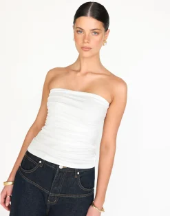 Sarie Top (White)*CHARCOAL Discount