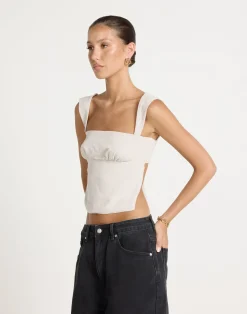 Schaffer Top (Latte)*CHARCOAL CLOTHING Discount