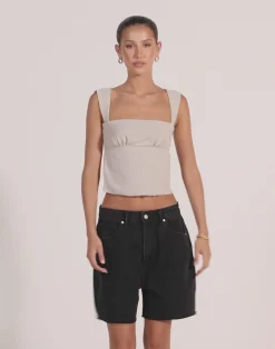 Schaffer Top (Latte)*CHARCOAL CLOTHING Discount