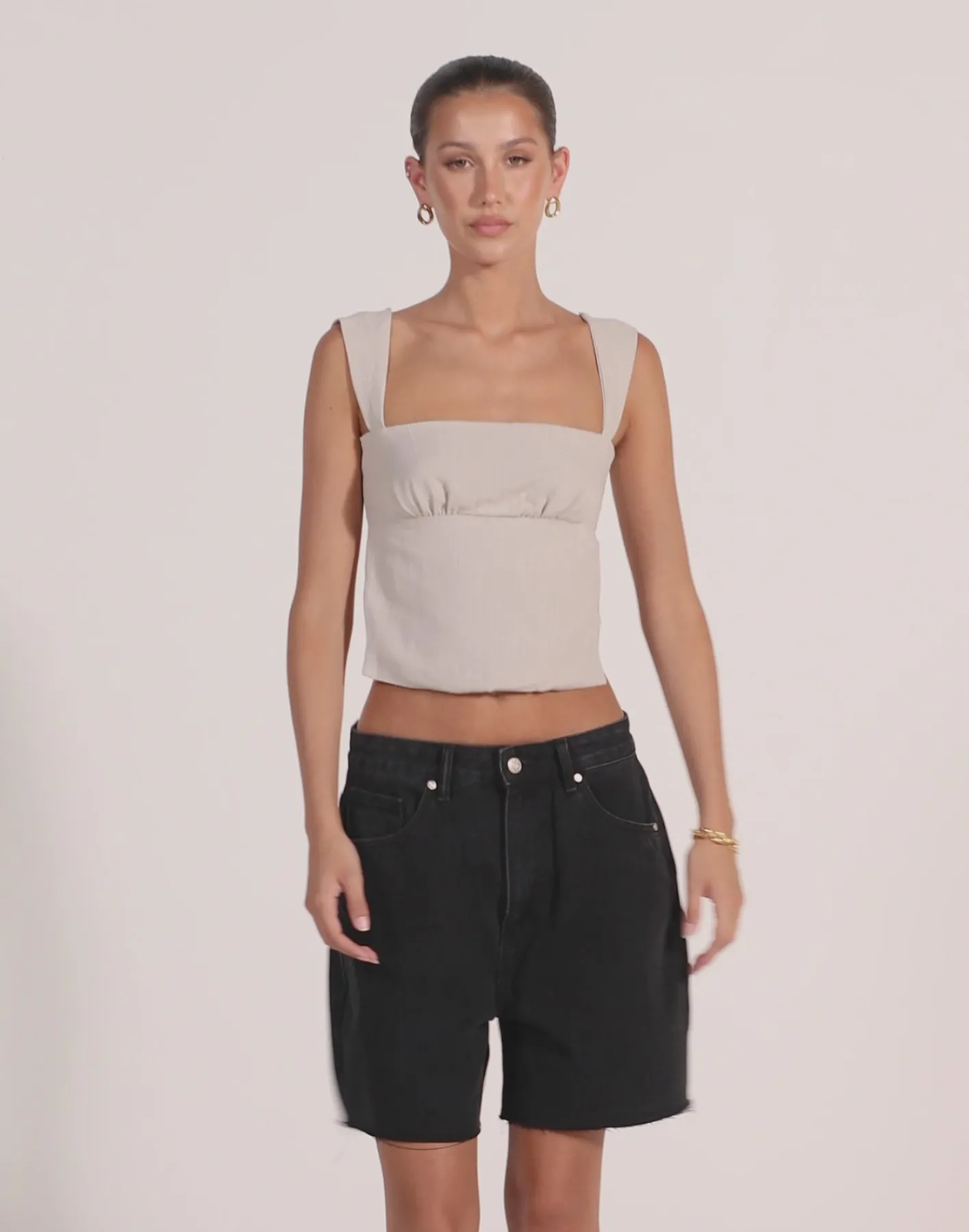 Schaffer Top (Latte)*CHARCOAL CLOTHING Discount
