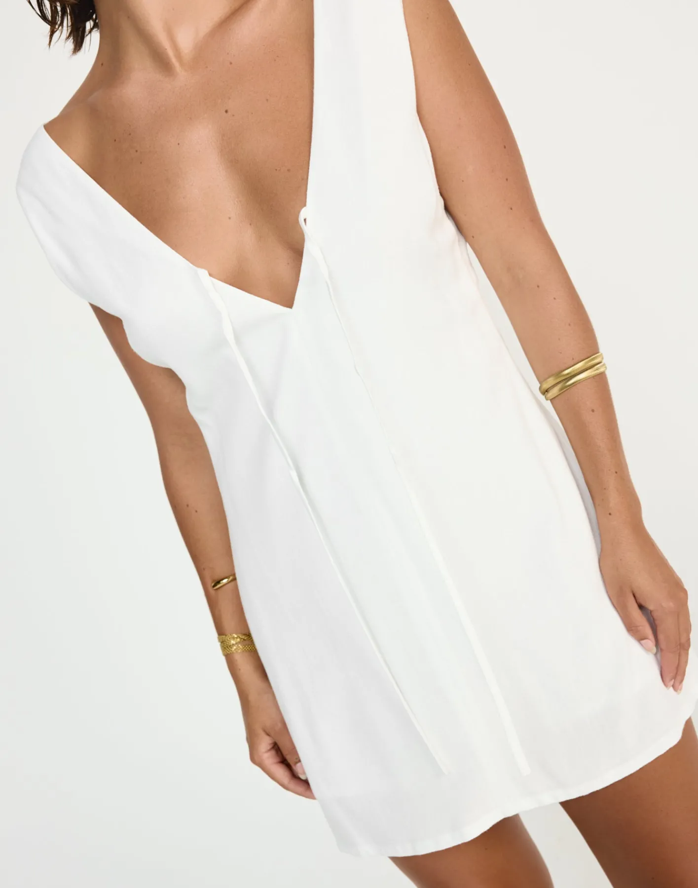 Seascape Mini Dress (White)*CHARCOAL CLOTHING Best