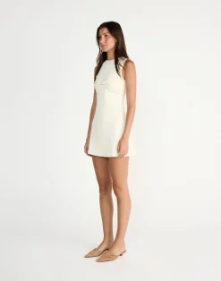 Seaside Mini Dress (Oat)*CHARCOAL CLOTHING Clearance