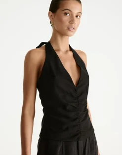 Shai Top (Black)*CHARCOAL New