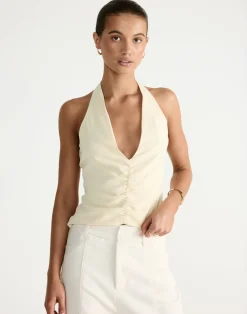 Shai Top (Butter)*CHARCOAL Hot