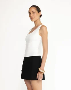 Sharona Top (White)*CHARCOAL Fashion