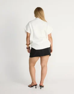 Sherin Mini Skirt (Black)*CHARCOAL CLOTHING Sale