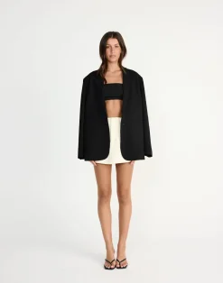 Sherin Mini Skirt (Cream)*CHARCOAL CLOTHING New