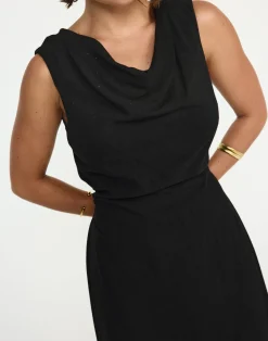 Shoreline Maxi Dress (Black)*CHARCOAL CLOTHING New