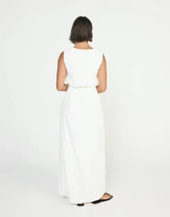 Shoreline Maxi Dress (White)*CHARCOAL CLOTHING Clearance