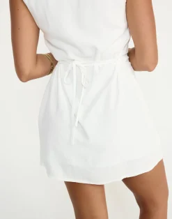 Shoreline Mini Dress (White)*CHARCOAL CLOTHING Best