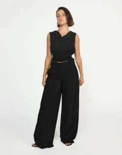 Shoreline Pants (Black)*CHARCOAL CLOTHING Fashion