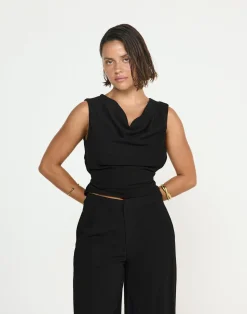 Shoreline Top (Black)*CHARCOAL CLOTHING Outlet