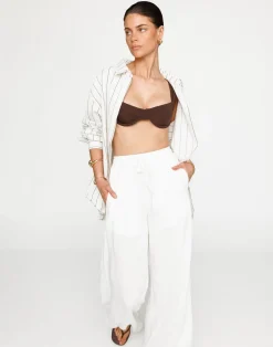Showdown Pants (White)*CHARCOAL Hot