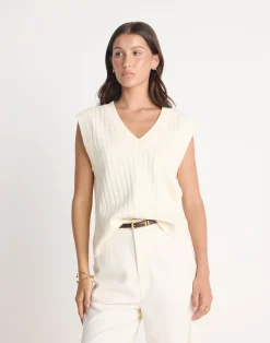 Silvana Vest (Off White)*CHARCOAL CLOTHING Best