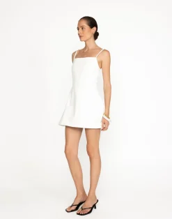 Sinead Mini Dress (White)*CHARCOAL Outlet