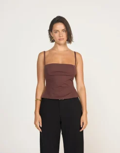 Sirena Top (Cocoa)*CHARCOAL CLOTHING Hot