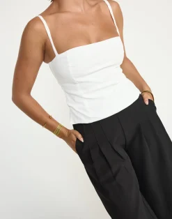 Sirena Top (White)*CHARCOAL CLOTHING Hot