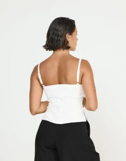 Sirena Top (White)*CHARCOAL CLOTHING Hot